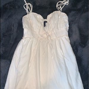 Short cream dress from Forever 21